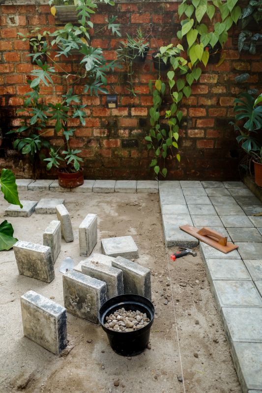 Brick Flatwork Repair