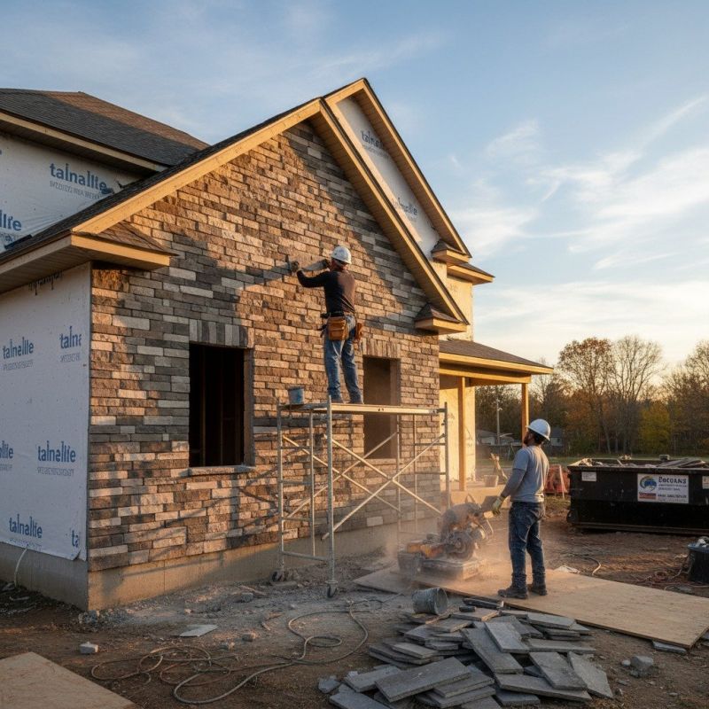 Stone Cladding Installation
